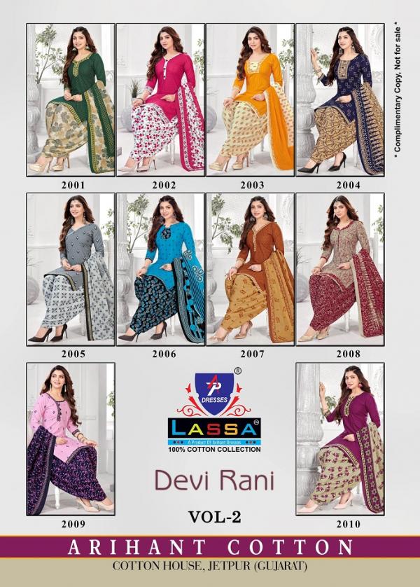 Arihant Lassa Devi Rani Vol-2 – Dress Material